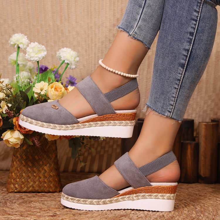 chaussures femme mode Espadrilles plate-forme