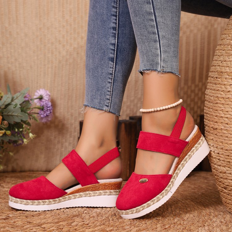 chaussures femme mode Espadrilles plate-forme