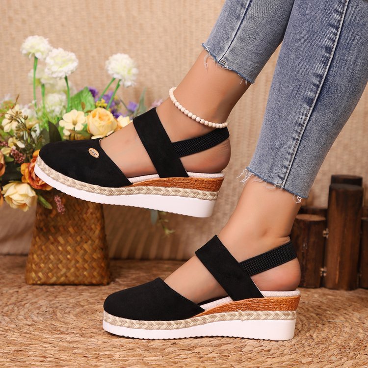 chaussures femme mode Espadrilles plate-forme